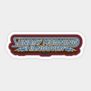 SUNDAY MORNING HANGOVER by Lobo Tomy Sticker